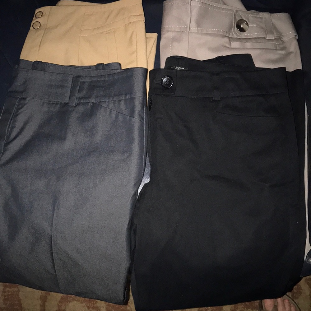 Ann Taylor & Rafaella dress pants